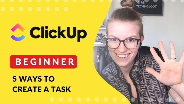 5 Ways to Create a Task in ClickUp | Rapidfire Beginner Tutorial