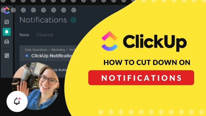 ClickUp Notifications | How to make them Less Annoying via Settings