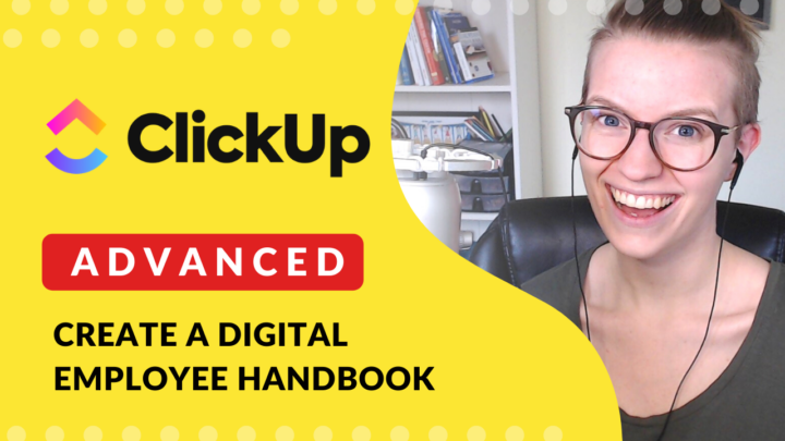 How do I create Team and Employee Handbooks in ClickUp Docs?