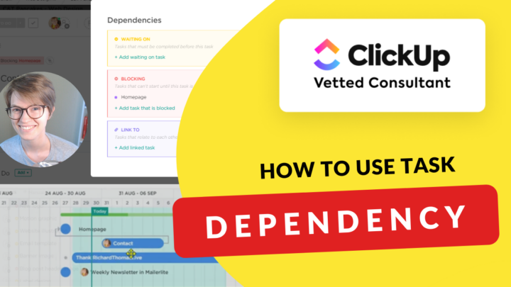 EXPLAINED: ClickUp Dependencies | Tutorial