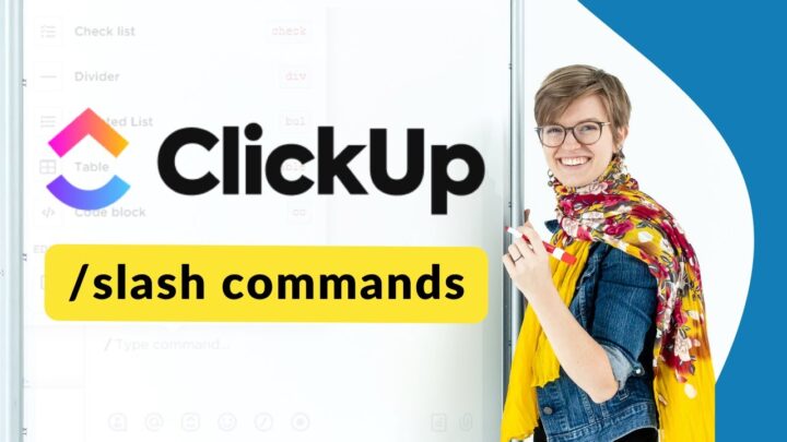 Slash Commands in ClickUp | Beginner ClickUp tutorial for Tasks, Docs, and Chat