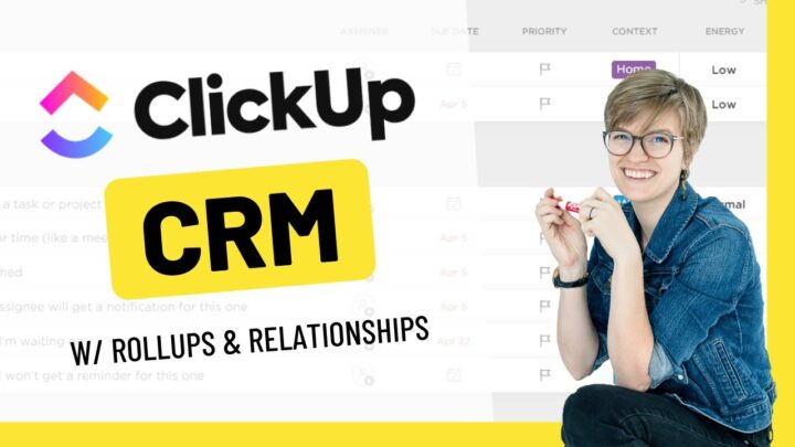 Build a ClickUp CRM | Relationships & Rollups Use Case Tutorial