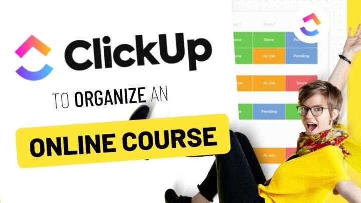 Using ClickUp to Maintain an Online Course (ClickUp Tour)