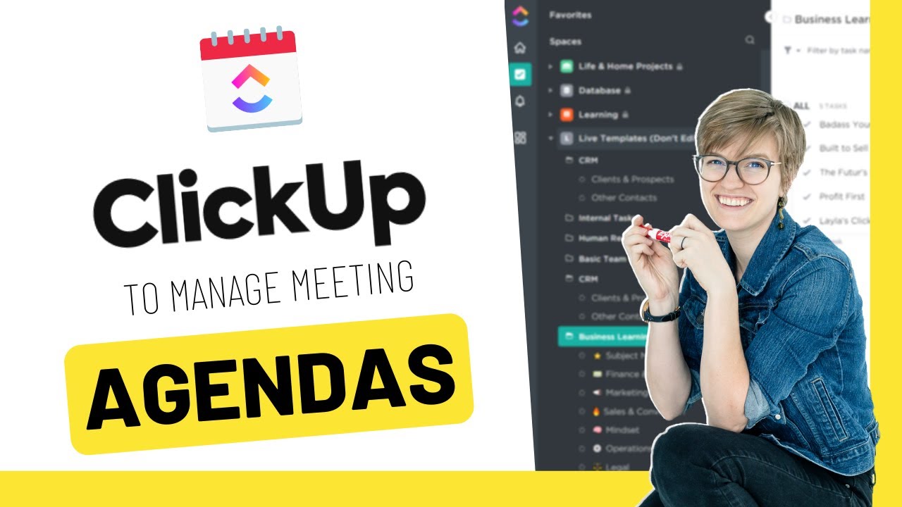 Clickup Meeting Agenda Template