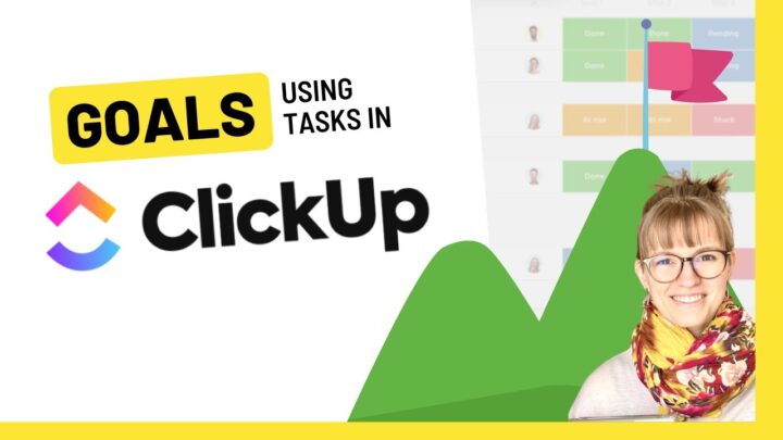 ClickUp to Manage Goals, OKRs, or Rocks (EASILY)