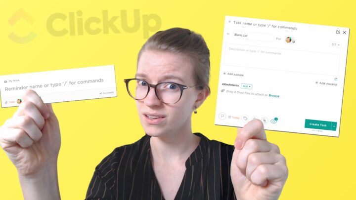 ClickUp Reminders vs. ClickUp Tasks
