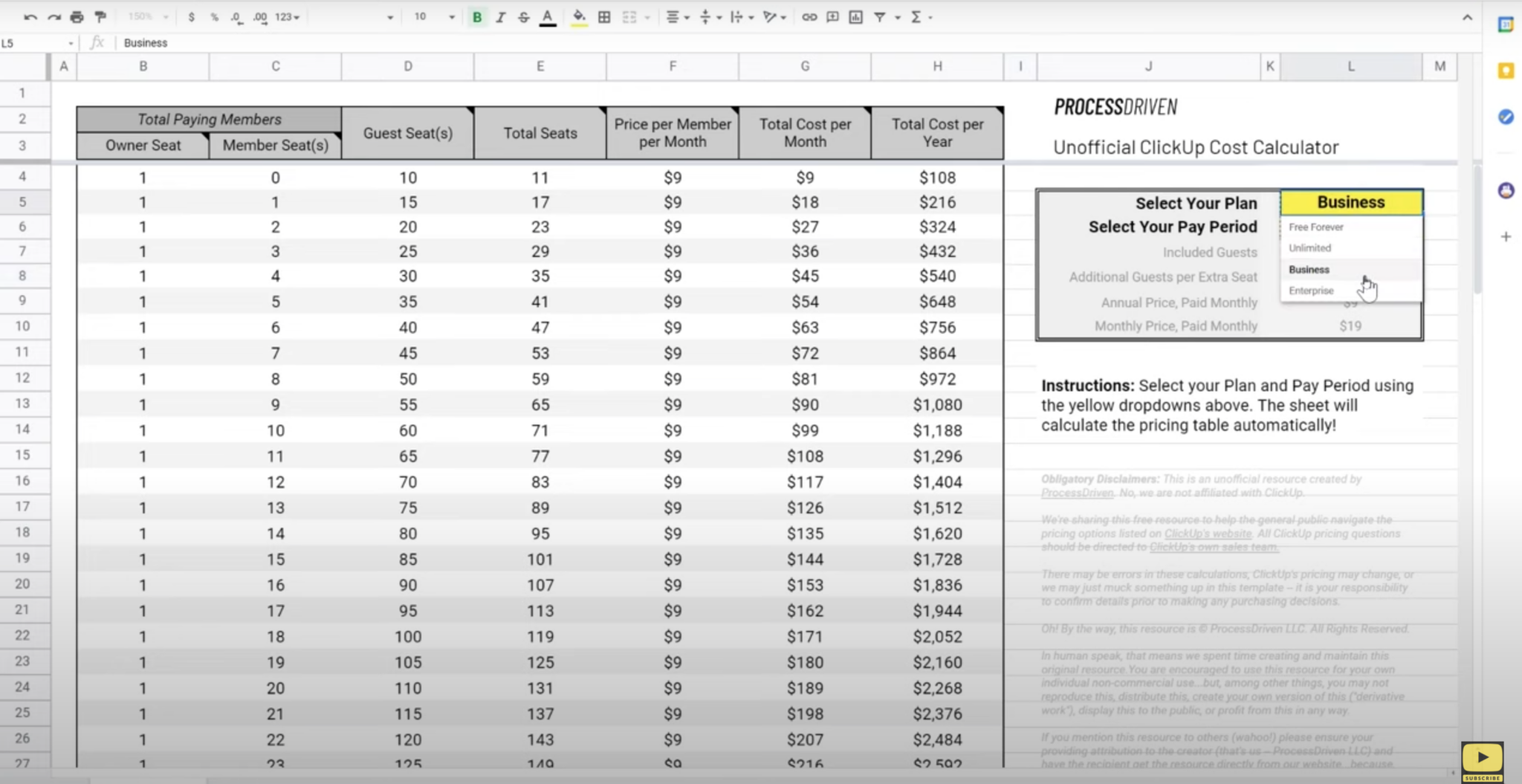 clickup pricing clickup pricing