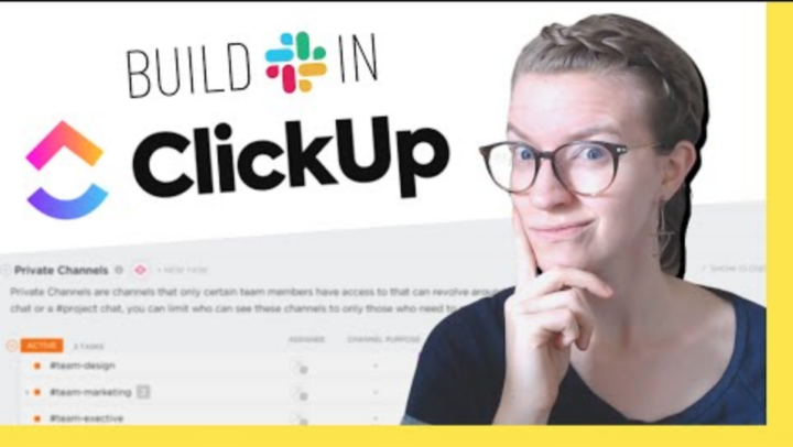 How to replace Slack with ClickUp (Template Tour)