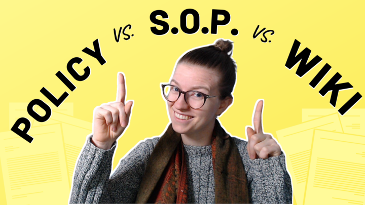 Wiki vs SOP vs Policy? Business System Jargon, Explained