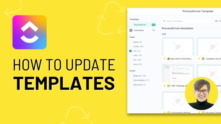 How to Update ClickUp Templates