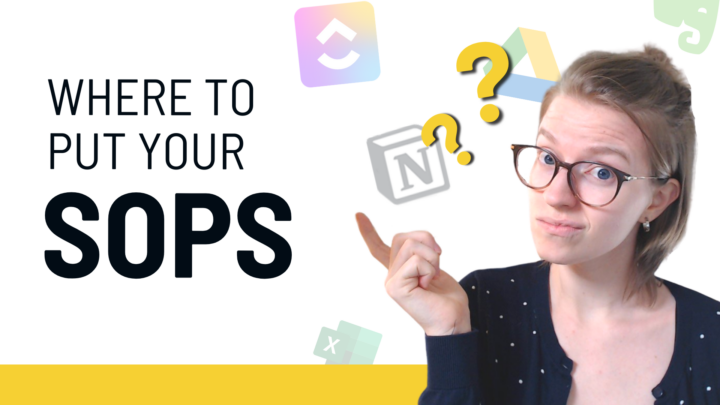 SOP Management Software – 3 Criteria when looking for where to store your processes
