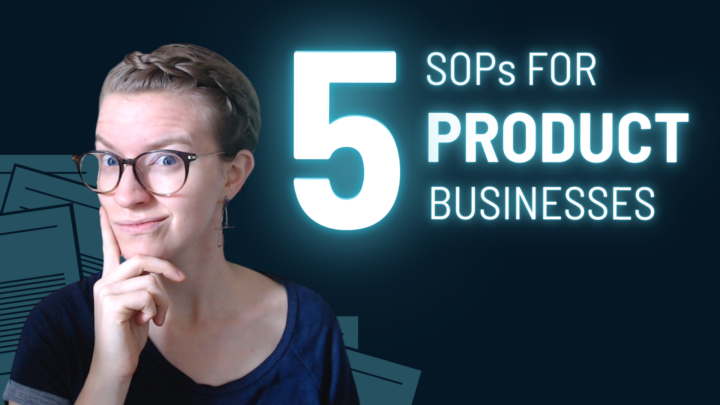 5 SOP Examples Every Product Business MUST Create