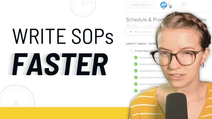 SOP Example: How to write a Standard Operating Procedure – FASTER!