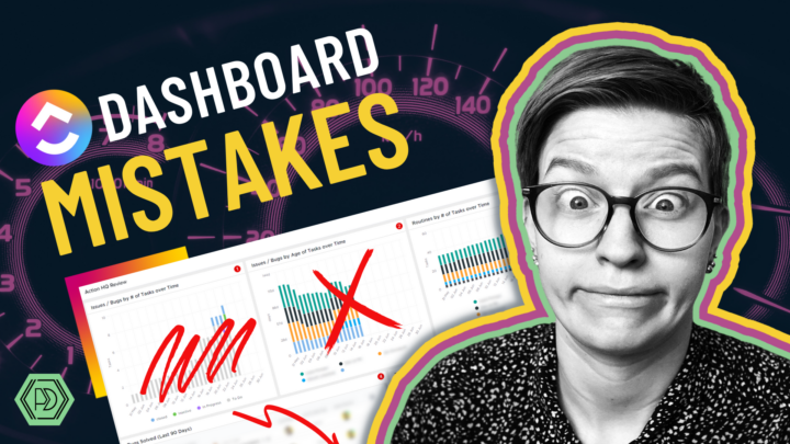 5 ClickUp Dashboard MISTAKES (+ easy fixes for beginners!)