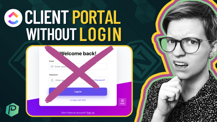 How to Build a ClickUp Client Portal OUTSIDE of ClickUp (perfect for Notion, Dubsado, or Slack integration)
