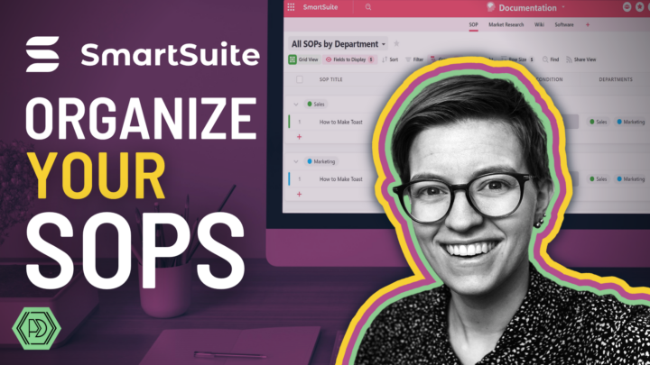 How to Use Software to Organize SOPs & Business Documentation (Beginner SmartSuite Tutorial)