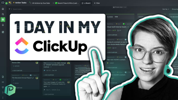 How I Use ClickUp as a Small Business Owner & Vetted ClickUp Consultant (A Day in the Life)