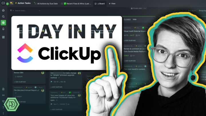 How I Use ClickUp as a Small Business Owner & Vetted ClickUp Consultant (A Day in the Life)