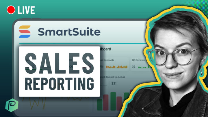 How to Create Sales Tracking Dashboards in SmartSuite