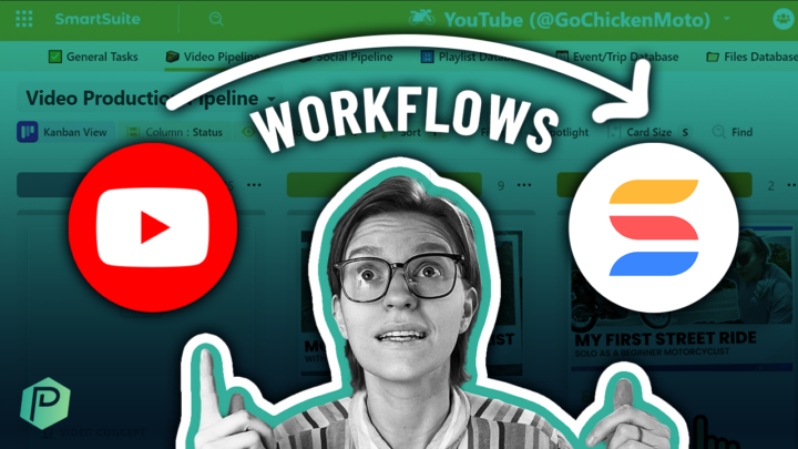 Advanced SmartSuite Template Tutorial: How to Organize a YouTube Workflow